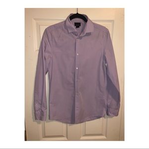 Men’s Lilac Button Down Shirt
